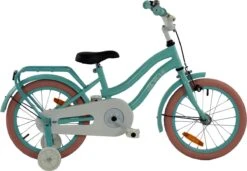 2Cycle Pretty Kinderfiets -16 Inch - Groen - Meisjesfiets -Fietsuitrustings Winkel 1200x832