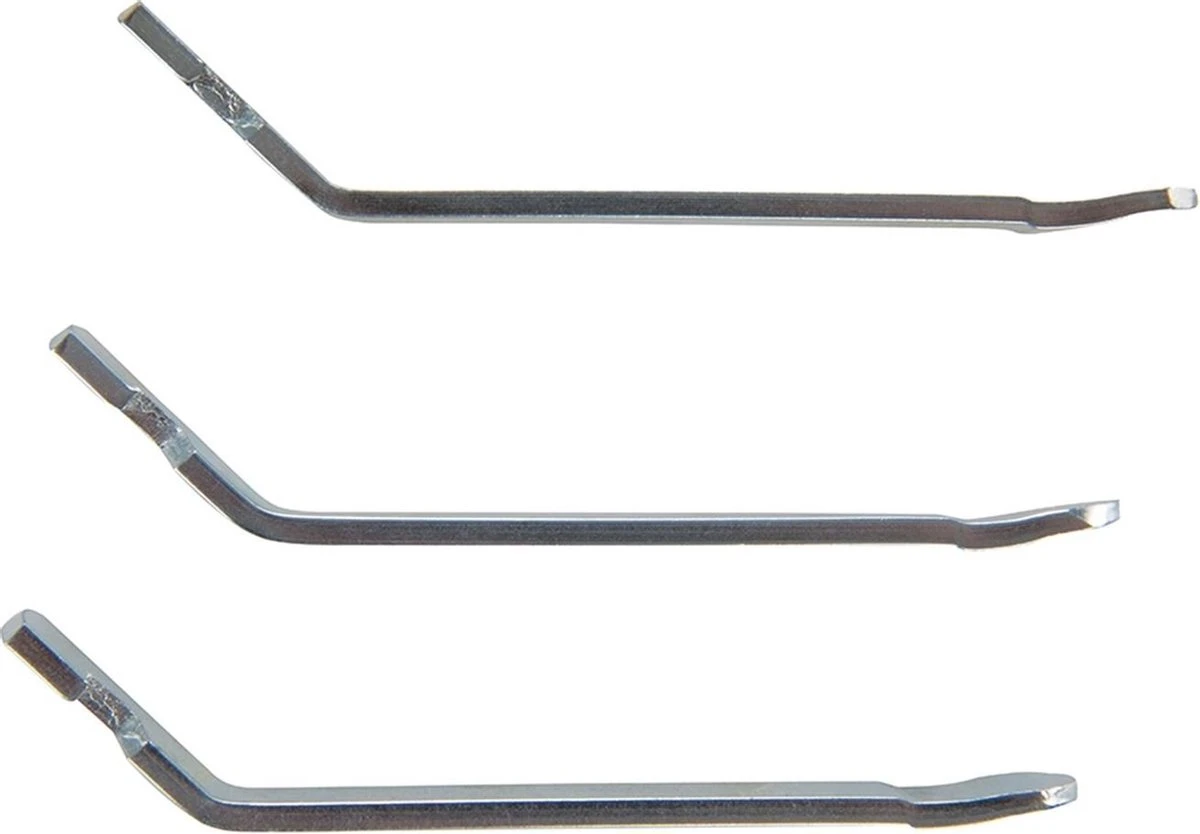 Silverline Bandenlichter - Bandenlepel - 110 Mm - Metaal - 3 Stuks 2 Silverline Bandenlichter - Bandenlepel - 110 Mm - Metaal - 3 Stuks - Afbeelding 2