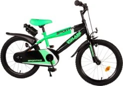 Volare Sportivo Kinderfiets - Jongens - 18 Inch - Neon Groen Zwart - 95% Afgemonteerd -Fietsuitrustings Winkel 1200x839 1