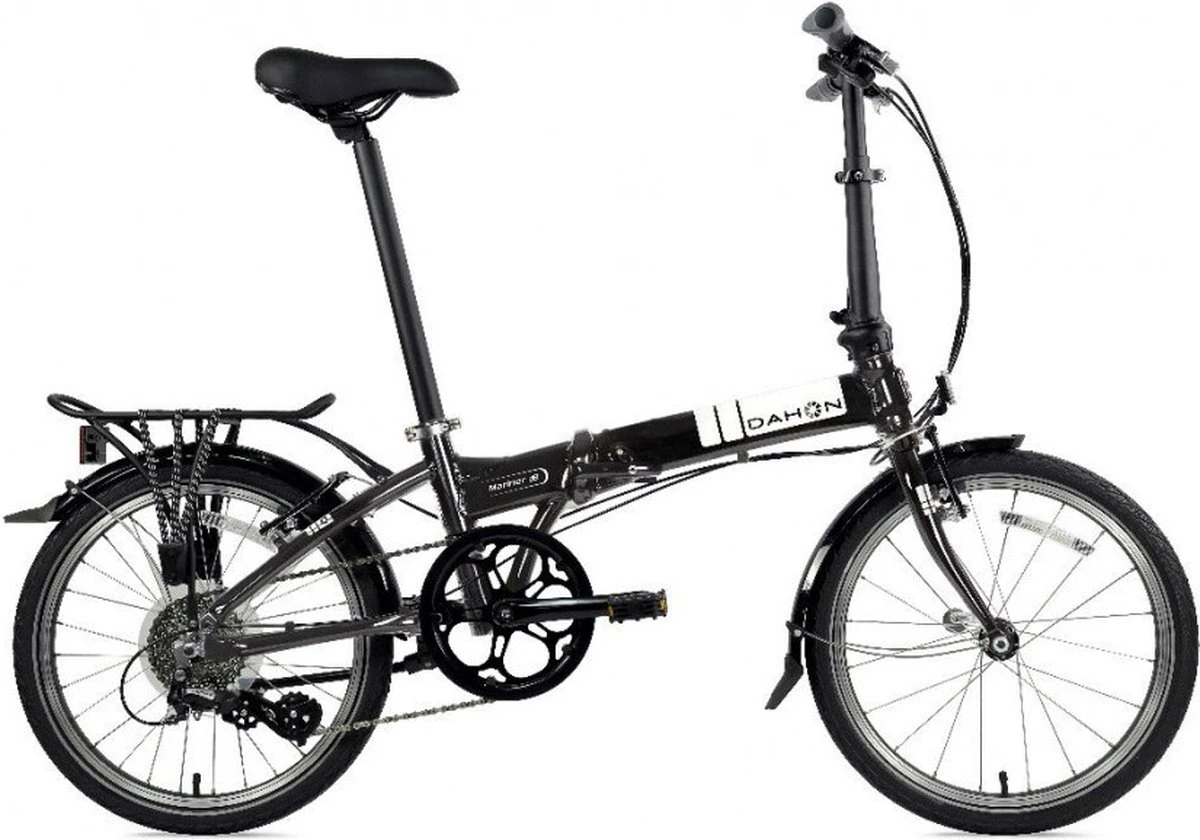 Dahon Vouwfiets Mariner D8 Shadow Zwart 1 Dahon Vouwfiets Mariner D8 Shadow Zwart