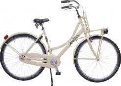 Amigo Forest - Transportfiets 28 Inch - Damesfiets Met Voordrager - Crème -Fietsuitrustings Winkel 1200x855 2