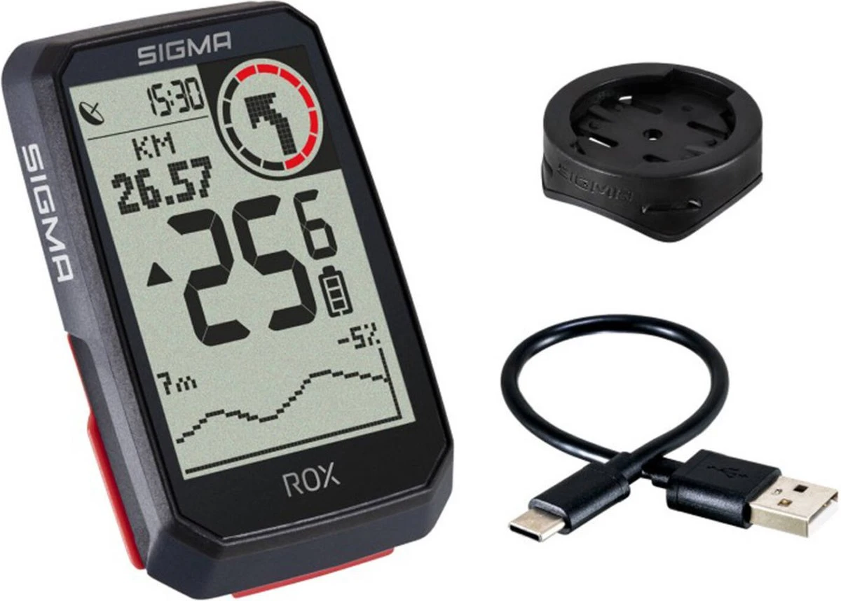 SIGMA SPORT ROX 4.0 GPS Fietscomputer Incl. Stuurhouder, Zwart 13 SIGMA SPORT ROX 4.0 GPS Fietscomputer Incl. Stuurhouder, Zwart - Afbeelding 13