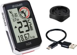 SIGMA SPORT GPS Fietscomputer Sigma ROX 2.0 GPS Met Standaard Stuurhouder - Wit -Fietsuitrustings Winkel 1200x865 3