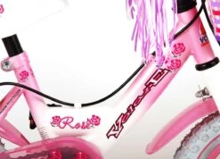 Volare Rose Kinderfiets - Meisjes - 12 Inch - Roze - 2 Handremmen -Fietsuitrustings Winkel 1200x867 2