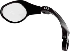 Mirage Fietsspiegel - Verstelbaar - Stuurbevestiging 22.2 Mm - Zwart -Fietsuitrustings Winkel 1200x871 3