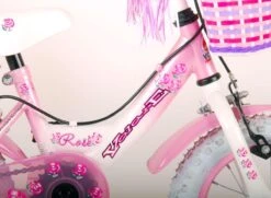 Volare Rose Kinderfiets - Meisjes - 12 Inch - Roze - 2 Handremmen -Fietsuitrustings Winkel 1200x880