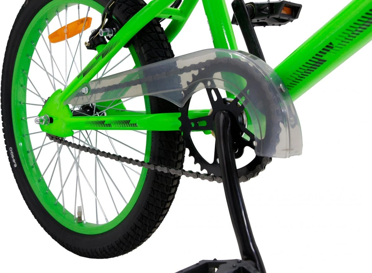 Amigo Fly - BMX Fiets 20 Inch - Fietscross Voor Jongens En Meisjes - Groen 7 Amigo Fly - BMX Fiets 20 Inch - Fietscross Voor Jongens En Meisjes - Groen - Afbeelding 7