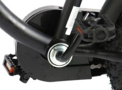 Volare Black Cruiser Kinderfiets - Jongens - 14 Inch - Zwart - 95% Afgemonteerd -Fietsuitrustings Winkel 1200x883