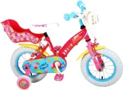 Volare Peppa Pig Kinderfiets - Meisjes - 12 Inch - Roze - 2 Handremmen