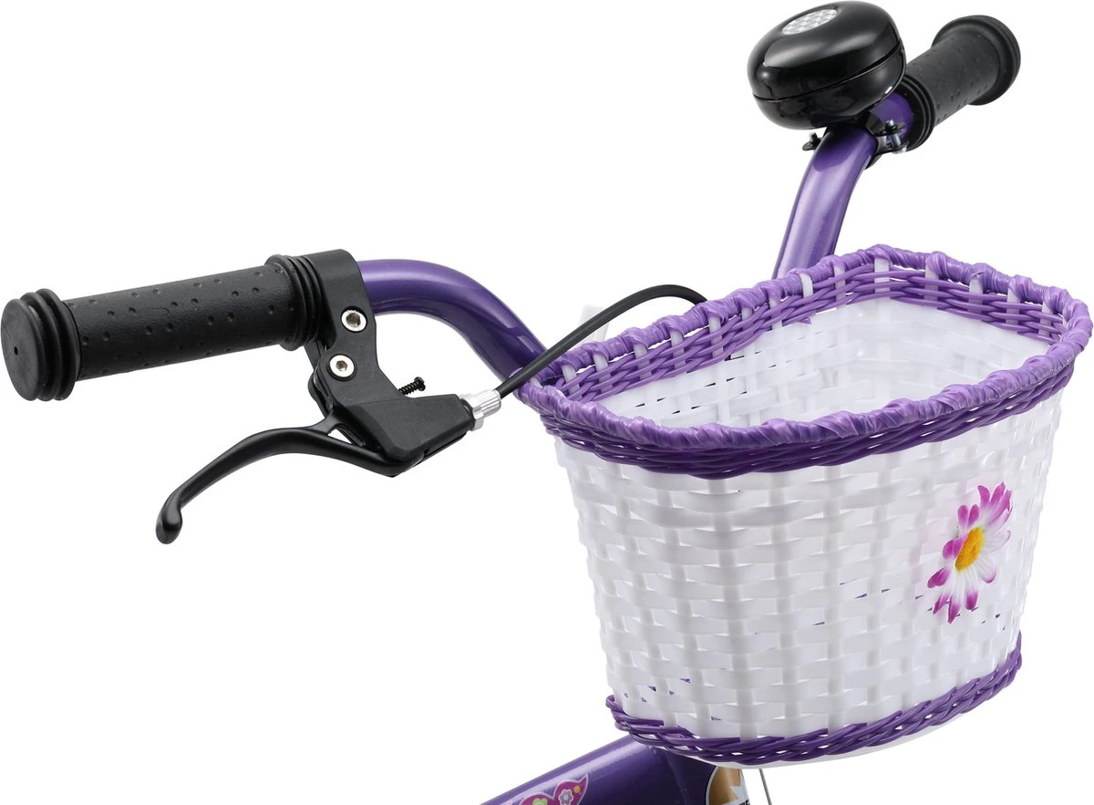 Bikestar 20 Inch Classic Kinderfiets, Lila / Wit 9 Bikestar 20 Inch Classic Kinderfiets, Lila / Wit - Afbeelding 9