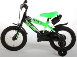 Volare Sportivo Kinderfiets - Jongens - 14 Inch - Neon Groen/Zwart - 95% Afgemonteerd -Fietsuitrustings Winkel 1200x889 3