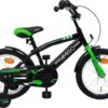 Amigo BMX Fun Jongensfiets - Kinderfiets 16 Inch - Zwart/Groen
