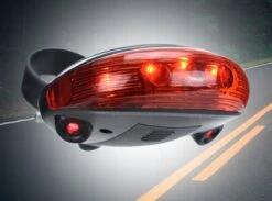 Fiets Achterlicht - LED Licht Met Laser - Fiets Lamp - Waterdicht - Racefiets Verlichting - Inclusief Batterijen - Rheme -Fietsuitrustings Winkel 1200x891 3