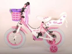Volare Rose Kinderfiets - Meisjes - 12 Inch - Roze - 2 Handremmen -Fietsuitrustings Winkel 1200x893 2