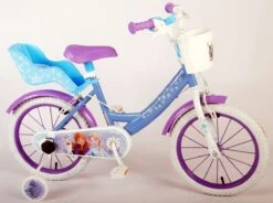 Disney Frozen 2 Kinderfiets - Meisjes - 16 Inch - Blauw - Twee Handremmen -Fietsuitrustings Winkel 1200x896