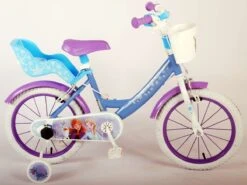 Disney Frozen 2 Kinderfiets - Meisjes - 16 Inch - Blauw - Twee Handremmen -Fietsuitrustings Winkel 1200x899 6