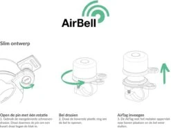 AirBell Fietsbel Voor Apple AirTag - Diefstalbeveiliging - Fietsbel -Fietsuitrustings Winkel 1200x901 17