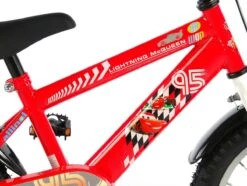 Volare Disney Cars Kinderfiets - Jongens - 16 Inch - Rood -Fietsuitrustings Winkel 1200x904