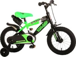 Volare Sportivo Kinderfiets - Jongens - 18 Inch - Neon Groen Zwart - 95% Afgemonteerd -Fietsuitrustings Winkel 1200x906 1