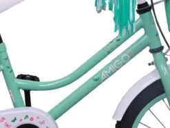 Amigo Magic Meisjesfiets - Kinderfiets 16 Inch - Turquoise -Fietsuitrustings Winkel 1200x906
