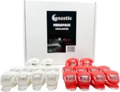 Fietslampjes LED 10 Sets (10 X Wit & 10 X Rood) Inclusief Batterijen - Lunastic Set Van 20 Lampjes -Fietsuitrustings Winkel 1200x913 3