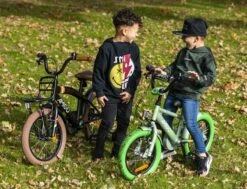 Amigo 2Cool Jongensfiets - Kinderfiets 16 Inch - Matzwart 18 Amigo 2Cool Jongensfiets - Kinderfiets 16 Inch - Matzwart -Fietsuitrustings Winkel 1200x917 28