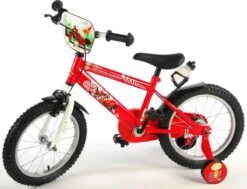 Volare Disney Cars Kinderfiets - Jongens - 16 Inch - Rood -Fietsuitrustings Winkel 1200x918