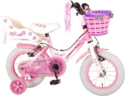 Volare Rose Kinderfiets - Meisjes - 12 Inch - Roze - 2 Handremmen -Fietsuitrustings Winkel 1200x919 1