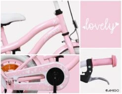 Amigo Lovely Meisjesfiets - Kinderfiets 14 Inch - Roze -Fietsuitrustings Winkel 1200x920 26