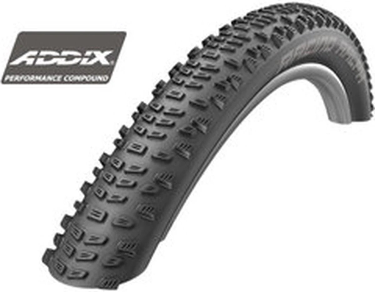 MTB Band Schwalbe - ADDIX RACING RALPH 29X2.25 TWINSKIN TL-R VOUW 5 MTB Band Schwalbe - ADDIX RACING RALPH 29X2.25 TWINSKIN TL-R VOUW - Afbeelding 5