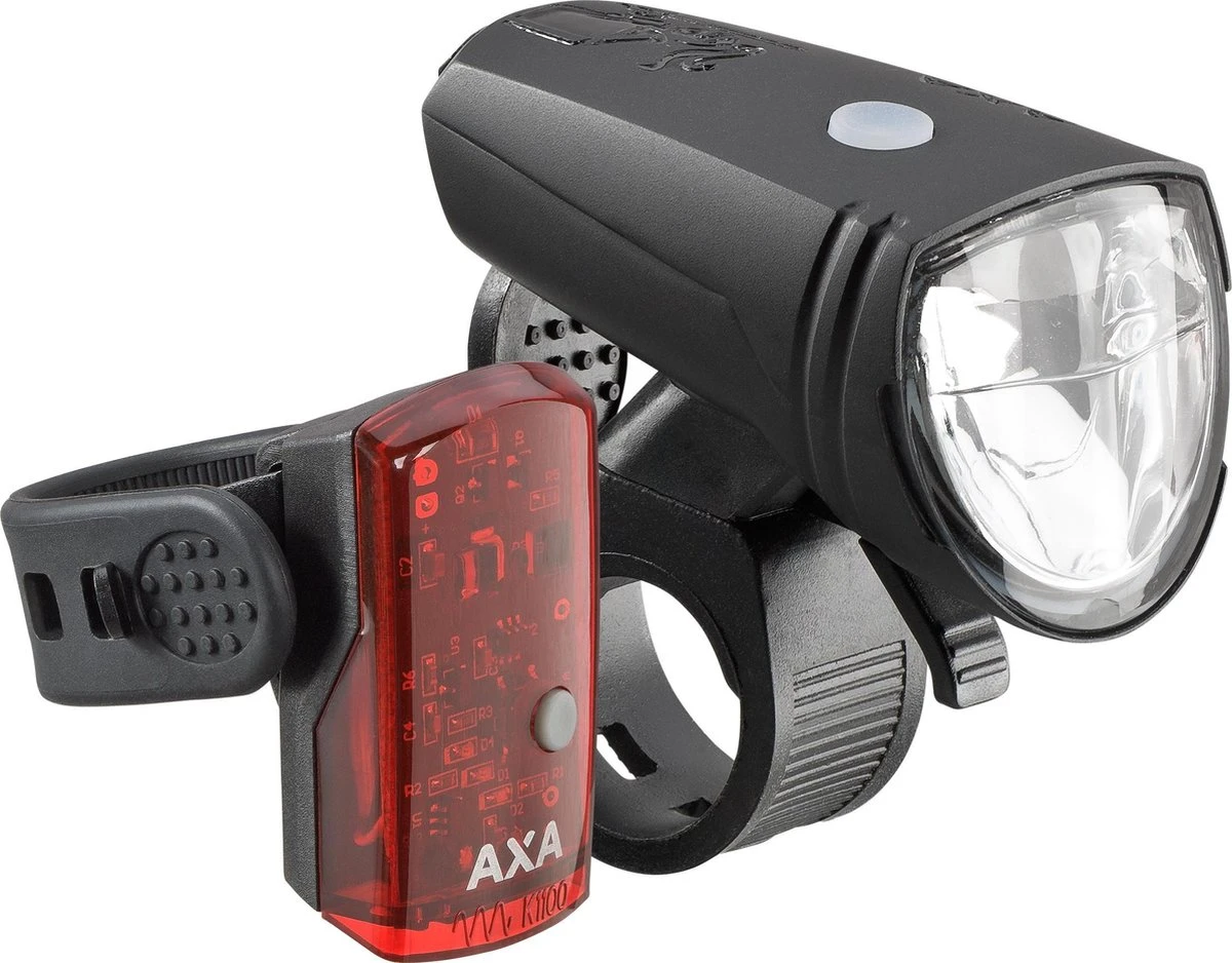 AXA Greenline 25 Lux - LED Fietslampjes Voor En Achter - Fietsverlichting USB Oplaadbaar 8 AXA Greenline 25 Lux - LED Fietslampjes Voor En Achter - Fietsverlichting USB Oplaadbaar - Afbeelding 8