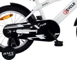 2Cycle BMX-Fun Kinderfiets - 16 Inch - Wit - Jongensfiets -Fietsuitrustings Winkel 1200x941