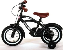 Volare Black Cruiser Kinderfiets - Jongens - 12 Inch - Zwart - 2 Handremmen -Fietsuitrustings Winkel 1200x947 1