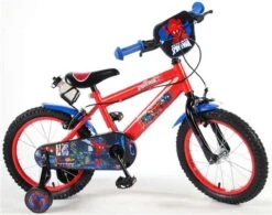 Marvel Spider-Man Kinderfiets - Jongens - 16 Inch - Blauw/Rood -Fietsuitrustings Winkel 1200x947 2