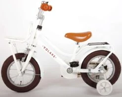 Volare Liberty Kinderfiets - Meisjes - 12 Inch - Wit - 95% Afgemonteerd -Fietsuitrustings Winkel 1200x955
