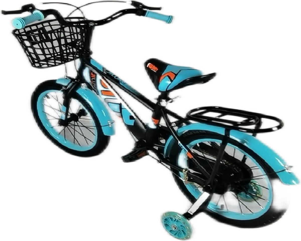 Kinderfiets - 16 Inch Kinderfiets -vanaf 4-7 Jaar Jongens En Meisjes Fietsen - Terugtrap -Rem -Stabilisatoren(2 Zijwieltjes)- Mandje - Achterbank - Groen 15 Kinderfiets - 16 Inch Kinderfiets -vanaf 4-7 Jaar Jongens En Meisjes Fietsen - Terugtrap -Rem -Stabilisatoren(2 Zijwieltjes)- Mandje - Achterbank - Groen - Afbeelding 15