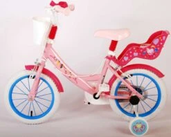 Volare Disney Princess Kinderfiets - Meisjes - 14 Inch - Roze - Twee Handremmen -Fietsuitrustings Winkel 1200x962 2