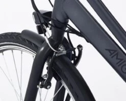 Amigo E-Vibe D1 - Elektrische Stadsfiets Voor Dames - Met 7 Versnellingen - Matgrijs -Fietsuitrustings Winkel 1200x964