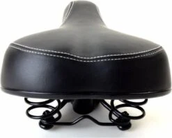 Benson Comfort Fietszadel Zwart -Fietsuitrustings Winkel 1200x967 3