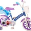 Volare Disney Frozen Kinderfiets - Meiden - 12 Inch - Blauw Paars - Doortrapsysteem