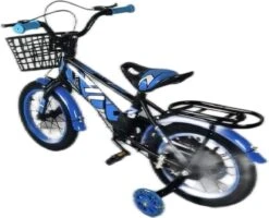 Kinderfiets - 14 Inch Kinderfiets -vanaf 3-5 Jaar Jongens En Meisjes Fietsen - Terugtrap -Rem -Stabilisatoren(2 Zijwieltjes)- Mandje - Achterbank - Blauw 15 Kinderfiets - 14 Inch Kinderfiets -vanaf 3-5 Jaar Jongens En Meisjes Fietsen - Terugtrap -Rem -Stabilisatoren(2 Zijwieltjes)- Mandje - Achterbank - Blauw -Fietsuitrustings Winkel 1200x970
