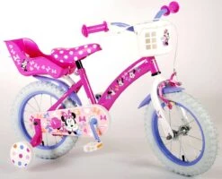 Volare Disney Minnie Cutest Ever! - Kinderfiets - Meisjes - 14 Inch - Roze -Fietsuitrustings Winkel 1200x971 1