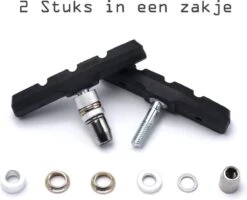 4 Set Universele Rubberen Fiets V Remblokken Set - 4 Paar – 8 Stuks – 70mm | Rubber Remblokjes | Fietsen Remblok | Remblokkenset | Remblokset Geschikt Voor Mountainbike, Stadsfiets, Vouwfiets En Tourfiets 14 4 Set Universele Rubberen Fiets V Remblokken Set - 4 Paar – 8 Stuks – 70mm | Rubber Remblokjes | Fietsen Remblok | Remblokkenset | Remblokset Geschikt Voor Mountainbike, Stadsfiets, Vouwfiets En Tourfiets -Fietsuitrustings Winkel 1200x973 5