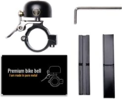 Fit Evolve® Premium Fietsbel - Messing - Fietsbel Racefiets - MTB - Zwart -Fietsuitrustings Winkel 1200x974 6