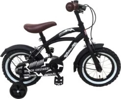 Volare Black Cruiser Kinderfiets - Jongens - 12 Inch - Zwart - 2 Handremmen -Fietsuitrustings Winkel 1200x978 2