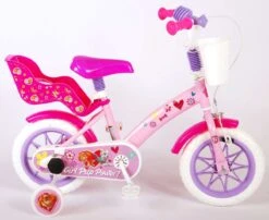 Volare Paw Patrol Kinderfiets - Meiden - 12 Inch - Roze - Doortrapper -Fietsuitrustings Winkel 1200x981 3
