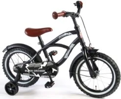 Volare Black Cruiser Kinderfiets - Jongens - 14 Inch - Zwart - 95% Afgemonteerd -Fietsuitrustings Winkel 1200x982 1