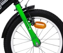 Amigo BMX Fun Jongensfiets - Kinderfiets 16 Inch - Zwart/Groen -Fietsuitrustings Winkel 1200x995 2