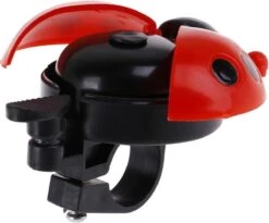 Merkloos Kinder Fietsbel - Lieveheersbeestje - Fietsen - Kinderfiets - Fietshoorn Fietstoeter - Kinder - Bel - Rood -Fietsuitrustings Winkel 1200x995 5