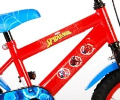 Volare Ultimate Spider-Man Kinderfiets - Jongens - 14 Inch - Rood/Blauw -Fietsuitrustings Winkel 1200x999